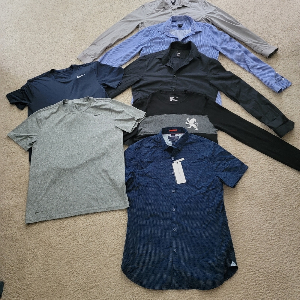 Lot of men's medium shirts